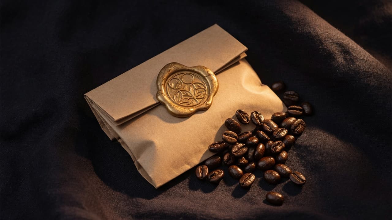 Small-batch coffee bag